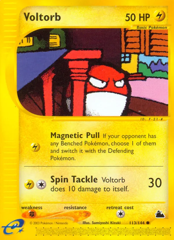 Voltorb — Skyridge — Pokémon