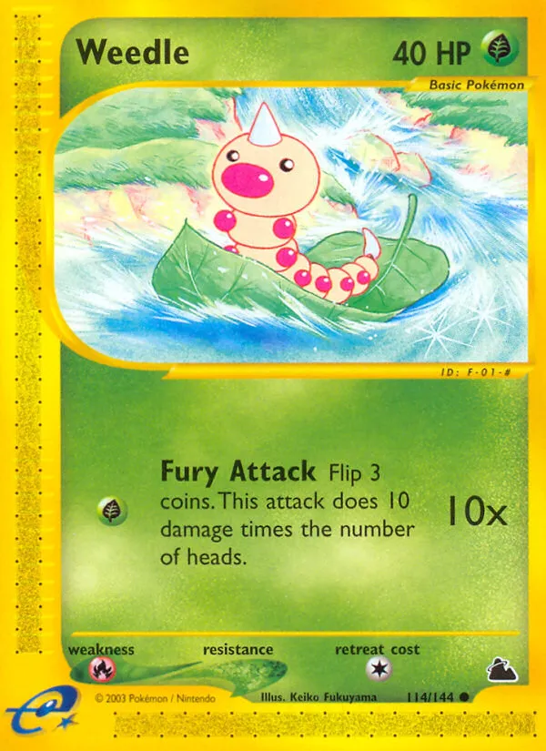 Weedle — Skyridge — Pokemon