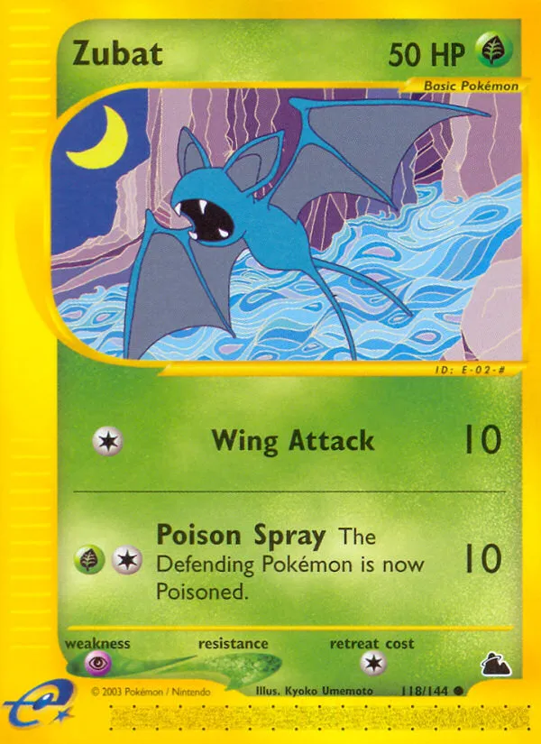 Zubat — Skyridge — Pokemon