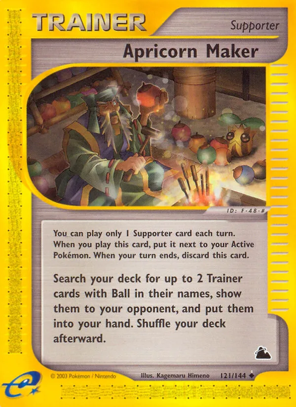 Apricorn Maker — Skyridge — Pokemon