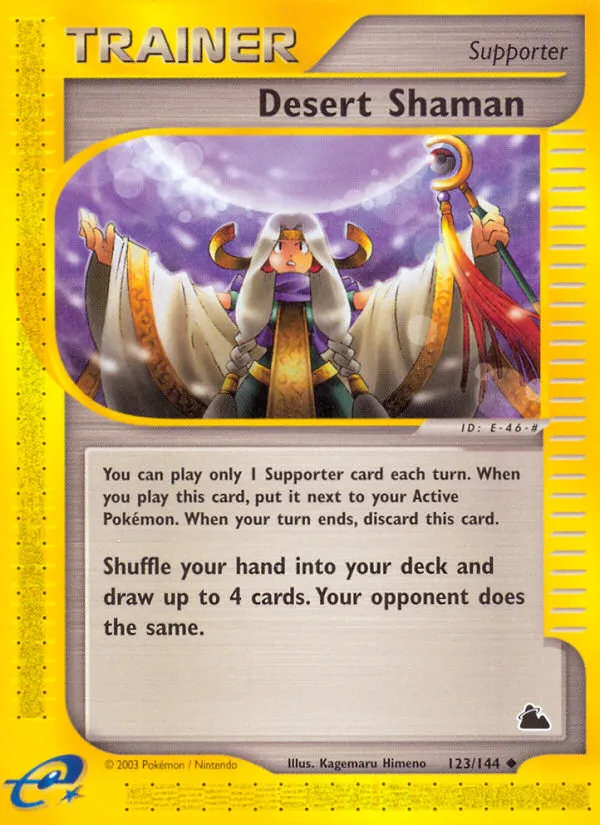 Desert Shaman — Skyridge — Pokemon