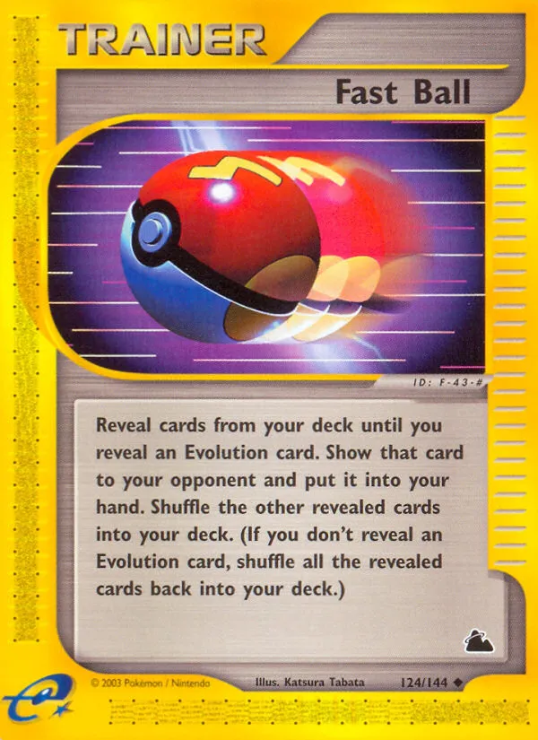 Fast Ball — Skyridge — Pokemon