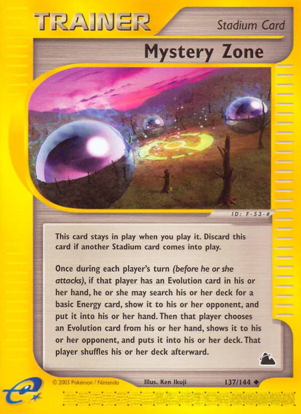Mystery Zone — Skyridge — Pokemon