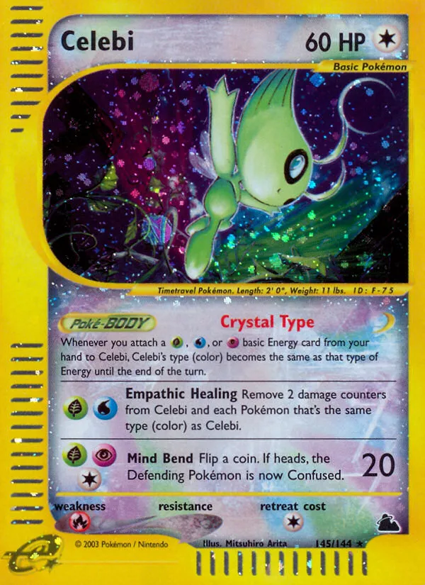 Celebi — Skyridge — Pokemon