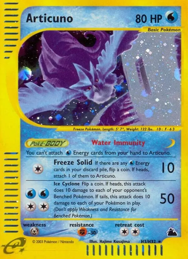 Articuno — Skyridge — Pokemon