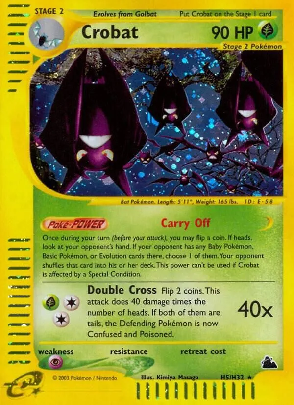 Crobat — Skyridge — Pokemon