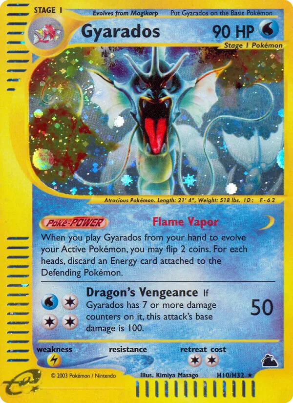 Gyarados — Skyridge — Pokemon