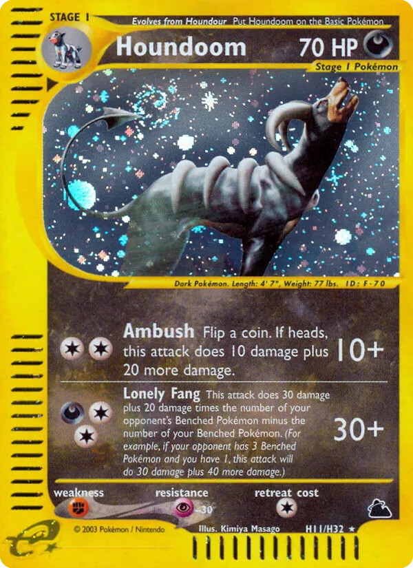 Houndoom — Skyridge — Pokemon