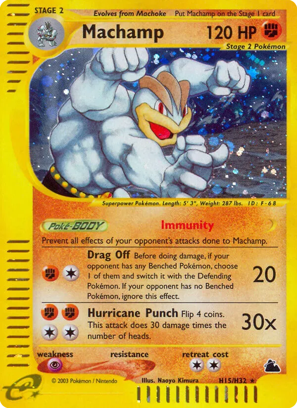 Machamp — Skyridge — Pokemon