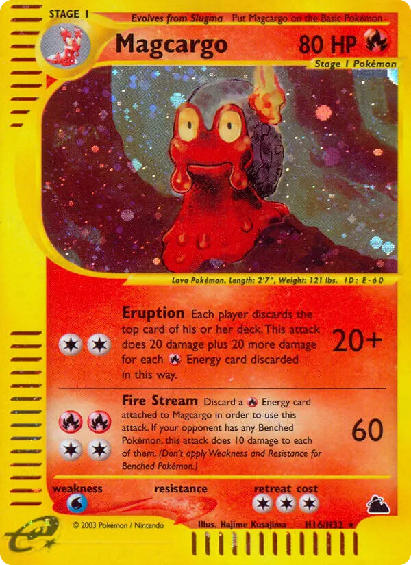 Magcargo — Skyridge — Pokemon