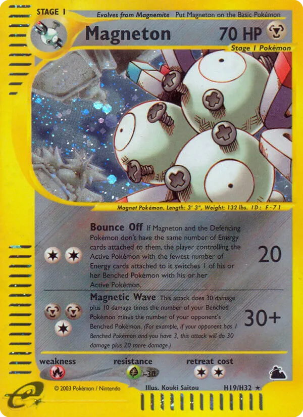 Magneton — Skyridge — Pokemon
