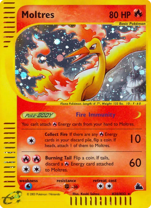 Moltres — Skyridge — Pokemon