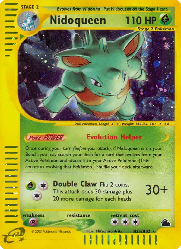 Nidoqueen — Skyridge — Pokemon