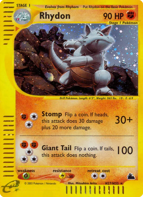 Rhydon — Skyridge — Pokemon