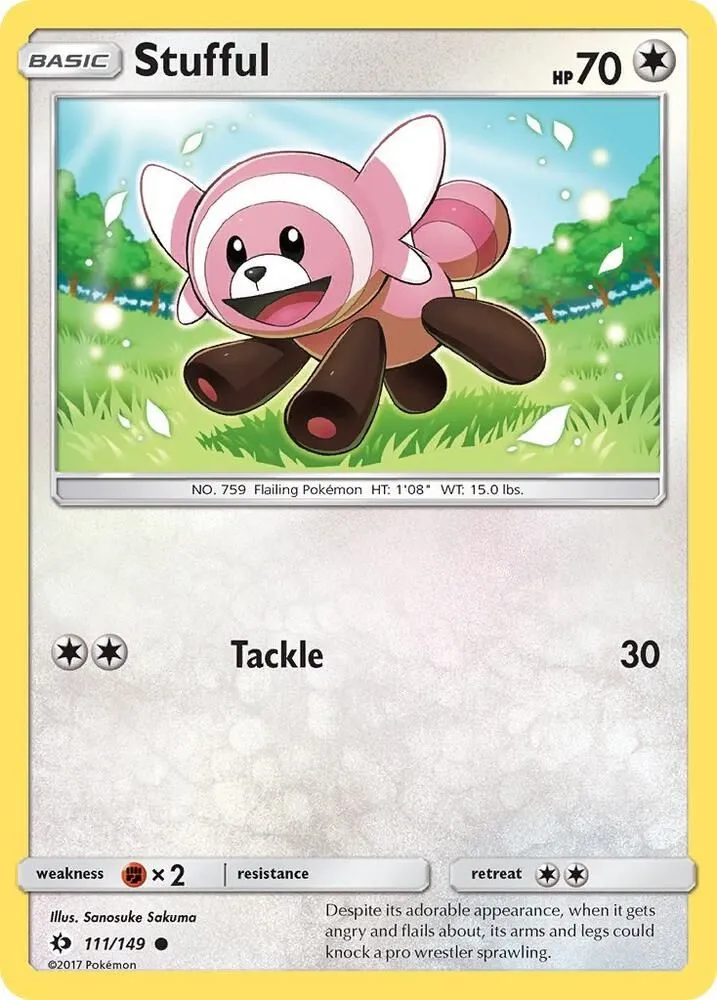 Stufful — SM Base Set — Pokémon