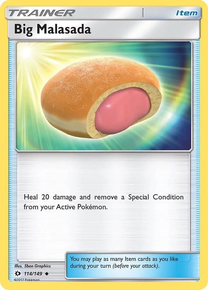 Big Malasada — SM Base Set — Pokémon