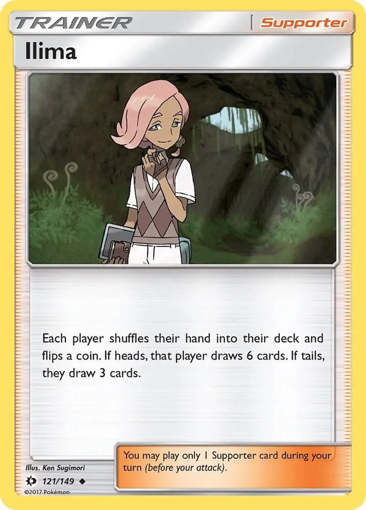 Ilima — SM Base Set — Pokémon