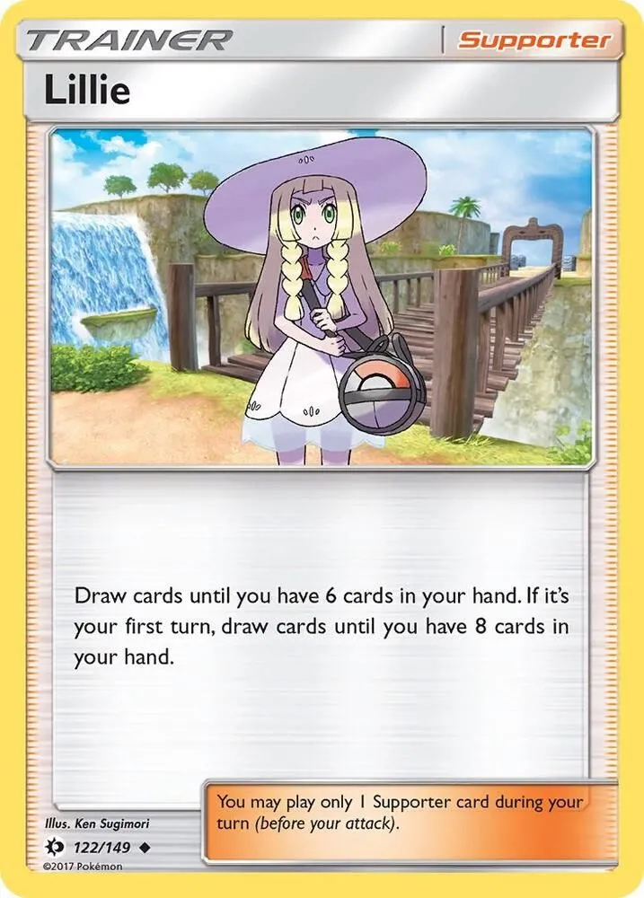 Lillie — SM Base Set — Pokémon