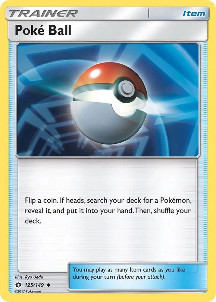 Poke Ball — SM Base Set — Pokémon