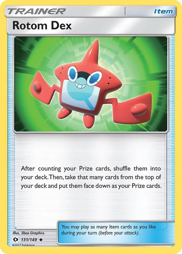 Rotom Dex — SM Base Set — Pokémon
