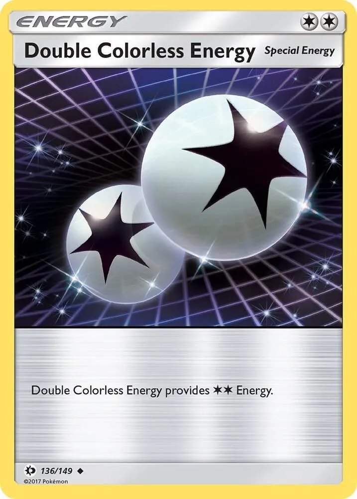 Double Colorless Energy — SM Base Set — Pokémon