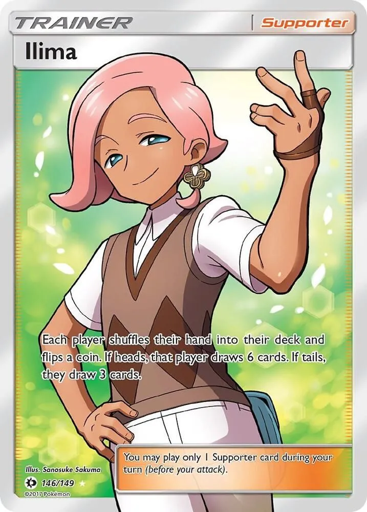 Ilima — SM Base Set — Pokemon