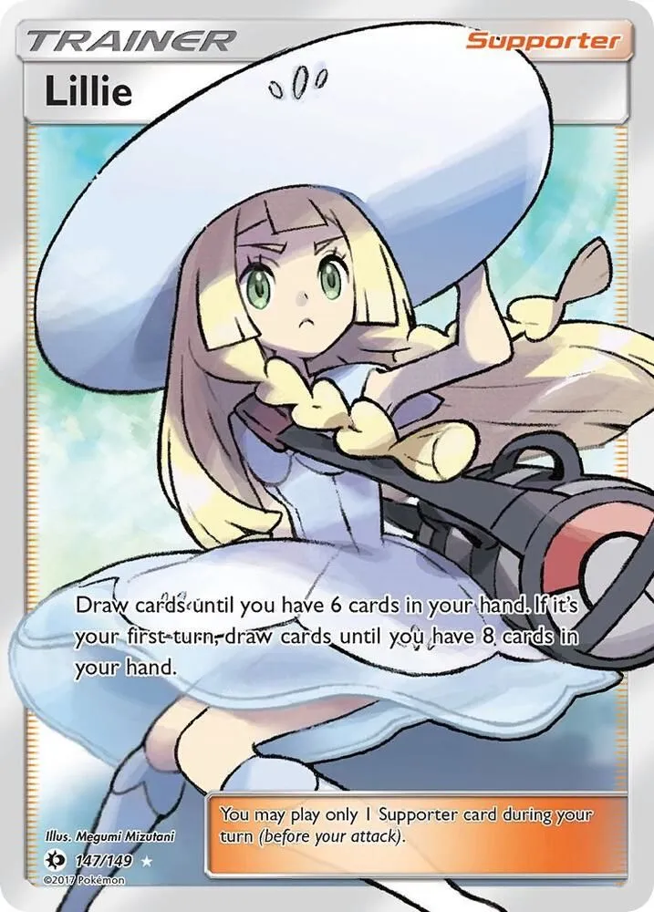 Lillie — SM Base Set — Pokémon