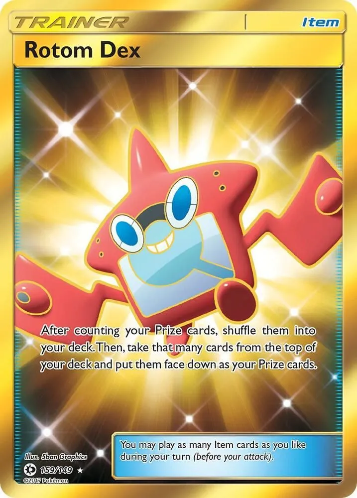 Rotom Dex — SM Base Set — Pokémon
