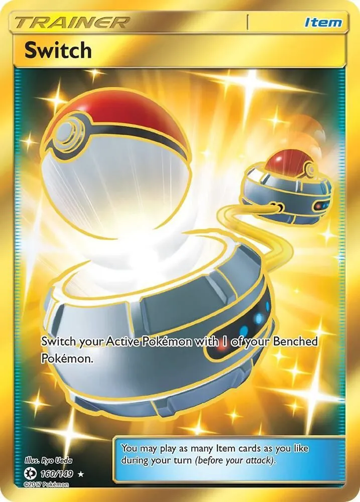 Switch — SM Base Set — Pokémon