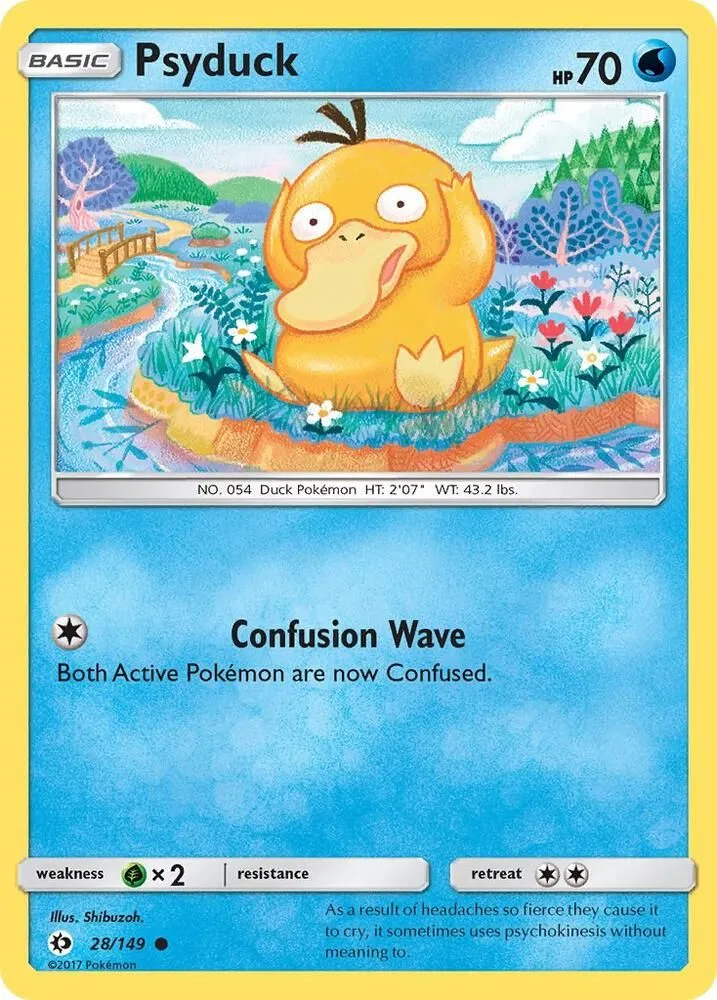 Psyduck — SM Base Set — Pokémon