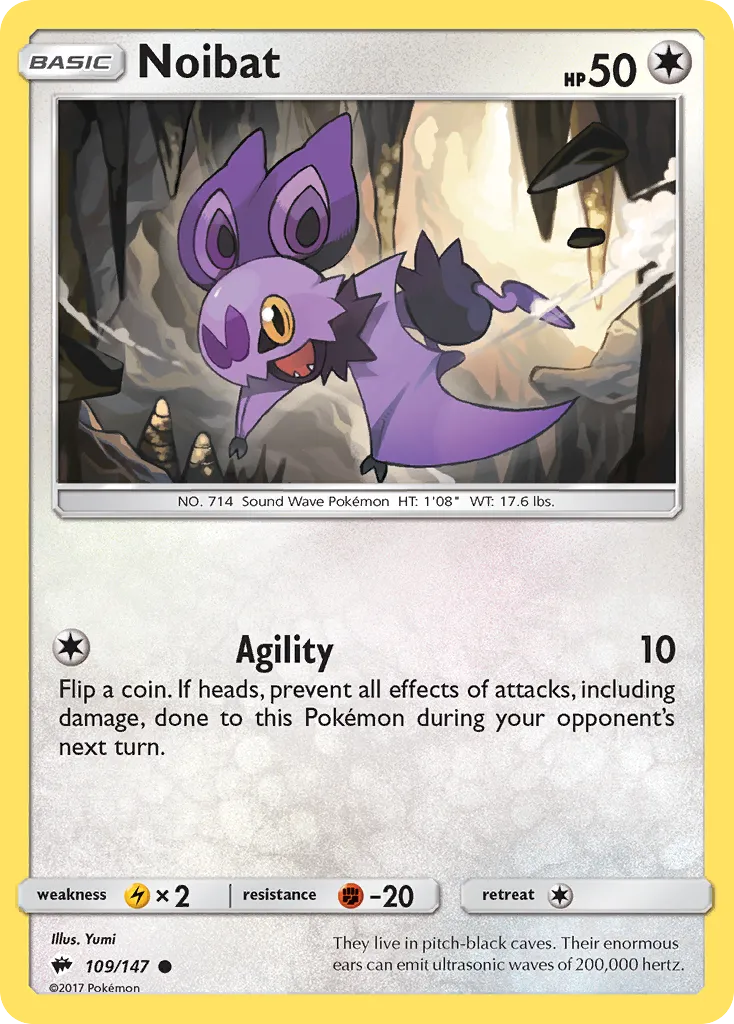 Noibat — SM - Burning Shadows — Pokémon