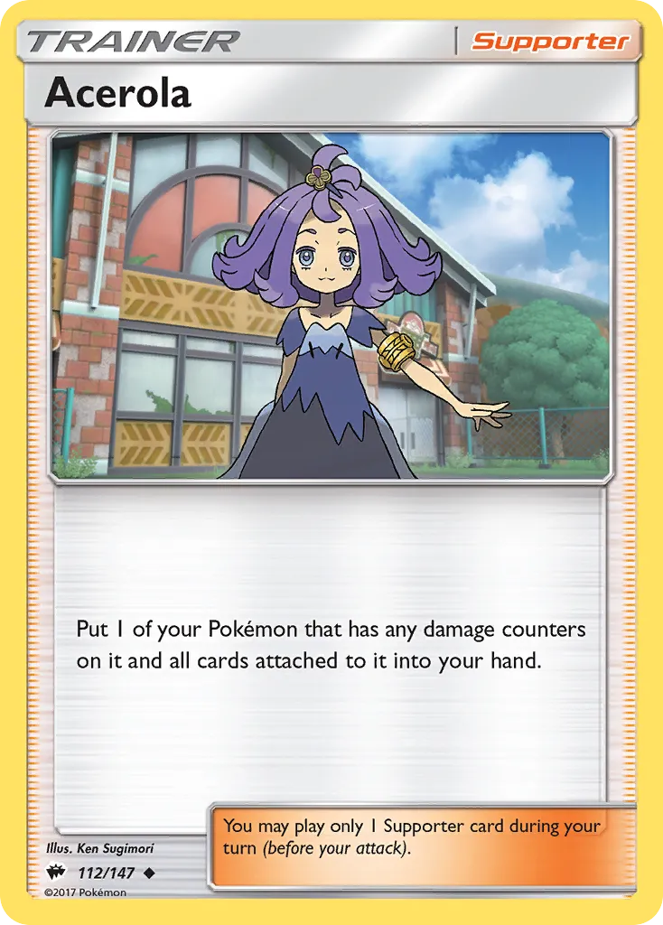 Acerola — SM - Burning Shadows — Pokémon