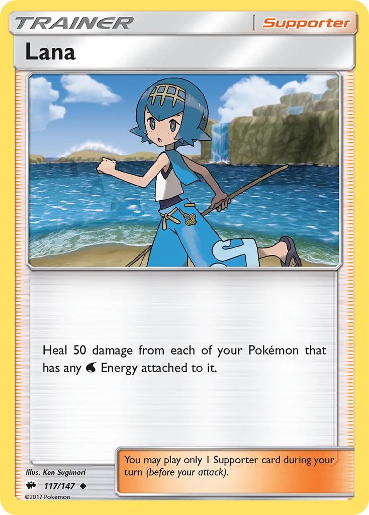 Lana — SM - Burning Shadows — Pokémon