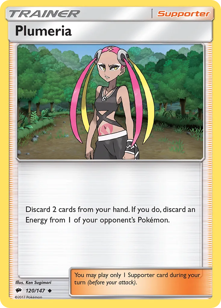 Plumeria — SM - Burning Shadows — Pokémon