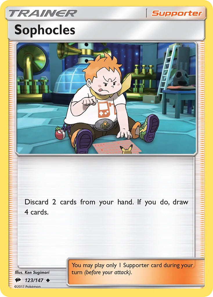 Sophocles — SM - Burning Shadows — Pokemon