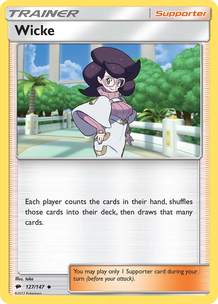 Wicke — SM - Burning Shadows — Pokemon