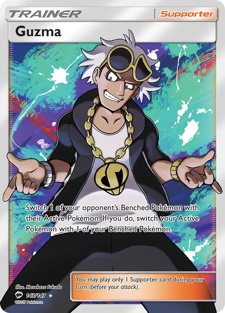 Guzma — SM - Burning Shadows — Pokemon