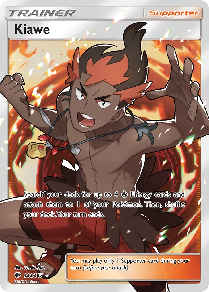Kiawe — SM - Burning Shadows — Pokémon