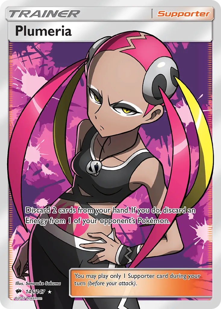 Plumeria — SM - Burning Shadows — Pokemon