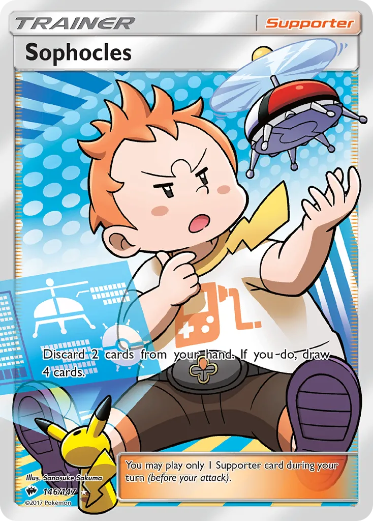 Sophocles — SM - Burning Shadows — Pokemon