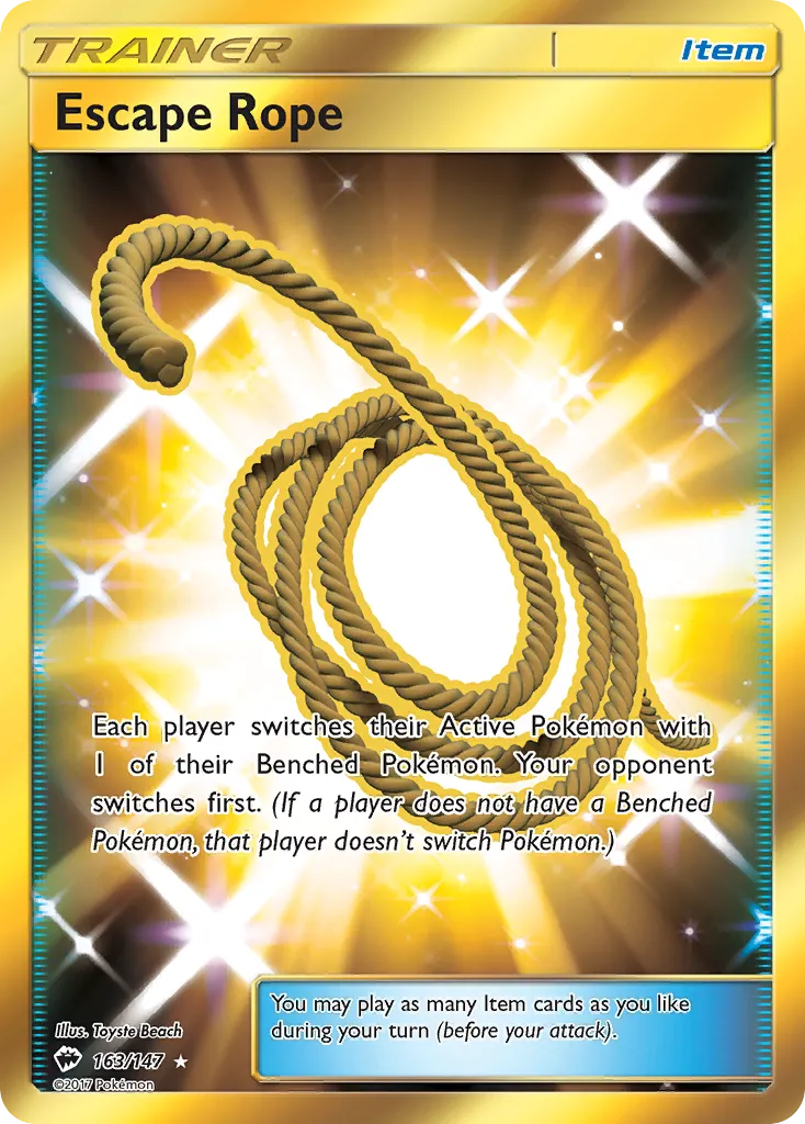 Corde Sortie — SM - Burning Shadows — Pokemon