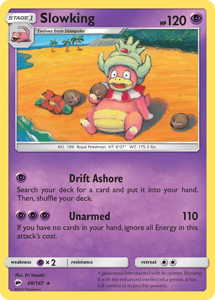 Slowking — SM - Burning Shadows — Pokémon