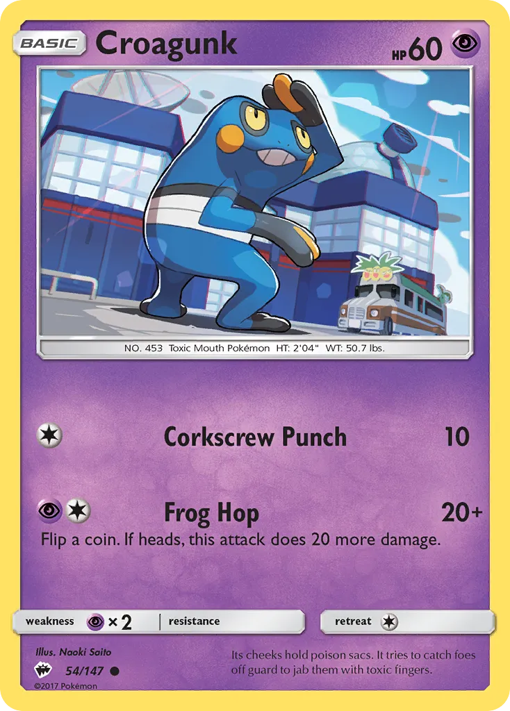 Cradopaud — SM - Burning Shadows — Pokémon
