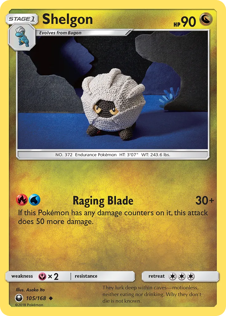 Shelgon — SM - Celestial Storm — Pokemon