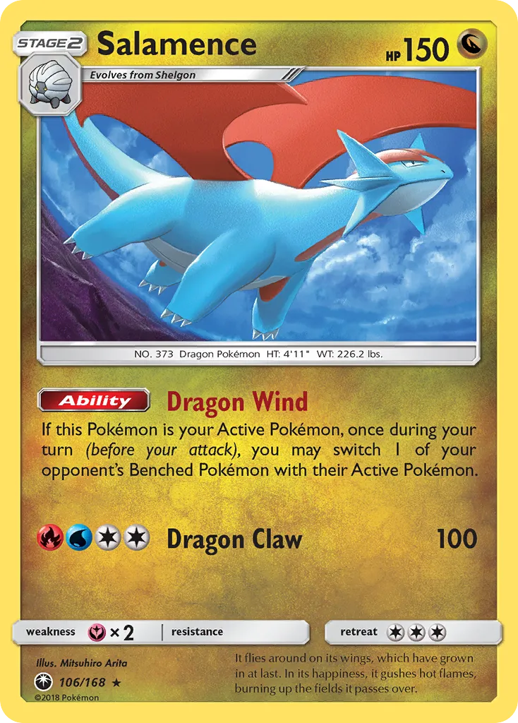 Salamence — SM - Celestial Storm — Pokémon