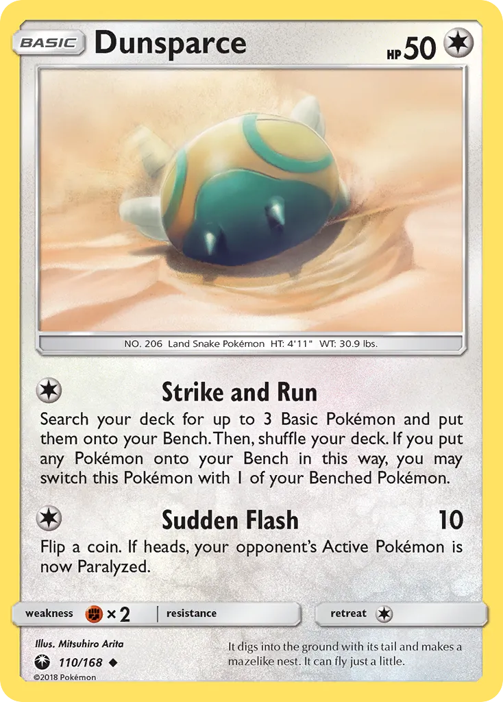 Dunsparce — SM - Celestial Storm — Pokemon