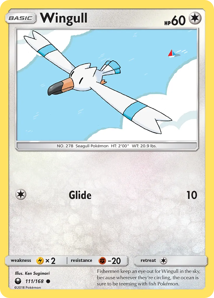 Wingull — SM - Celestial Storm — Pokemon
