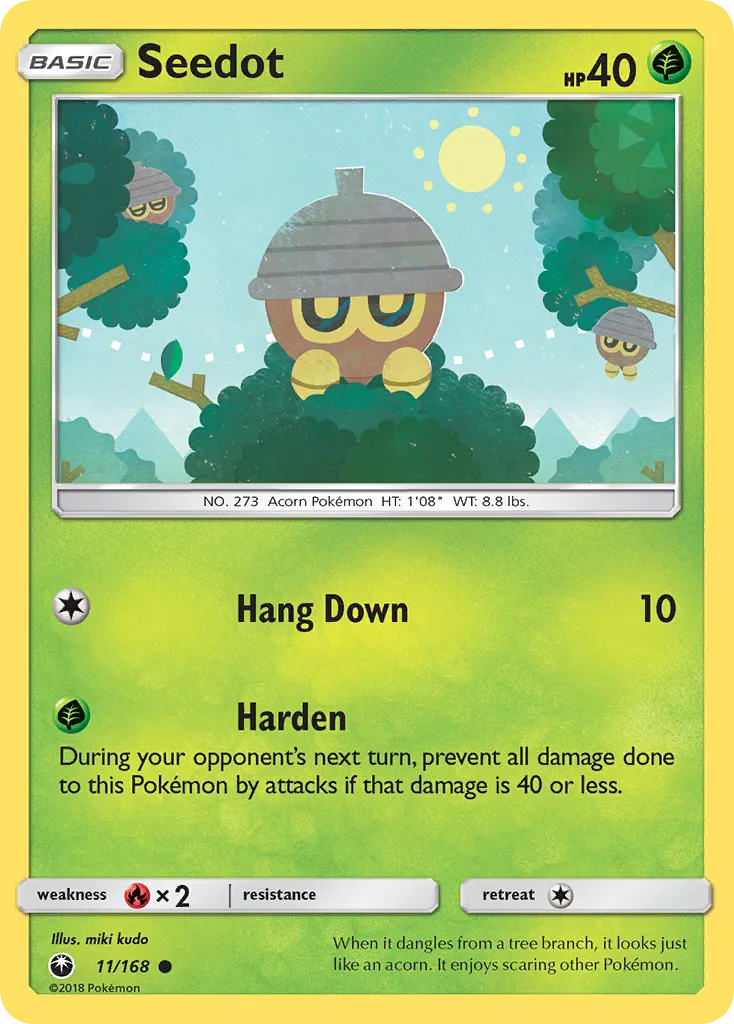Seedot — SM - Celestial Storm — Pokemon