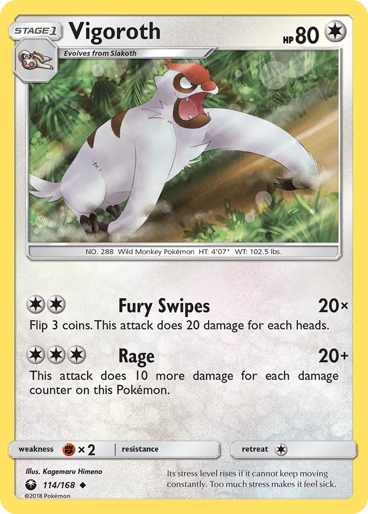 Vigoroth — SM - Celestial Storm — Pokemon