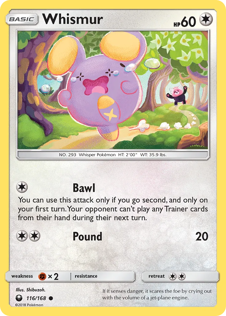 Whismur — SM - Celestial Storm — Pokemon